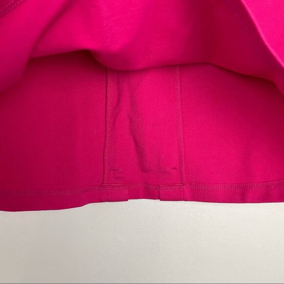 Shinestar | Hot Pink Mini Skirt Criss Cross Front M Barbiecore - Picture 5 of 6